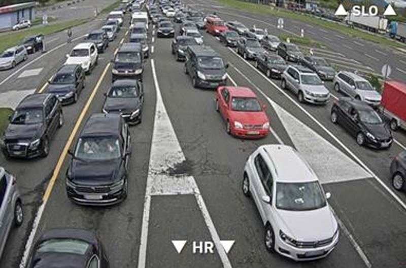  Granica Hrvatska Slovenija gužve na granici 