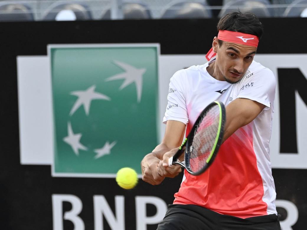  sonego protiv đokovića u polufinalu rima 