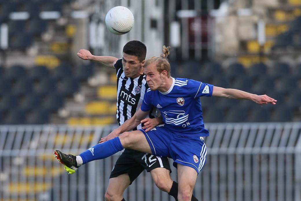  superliga partizan pobijedio voždovac  debi samed baždar 