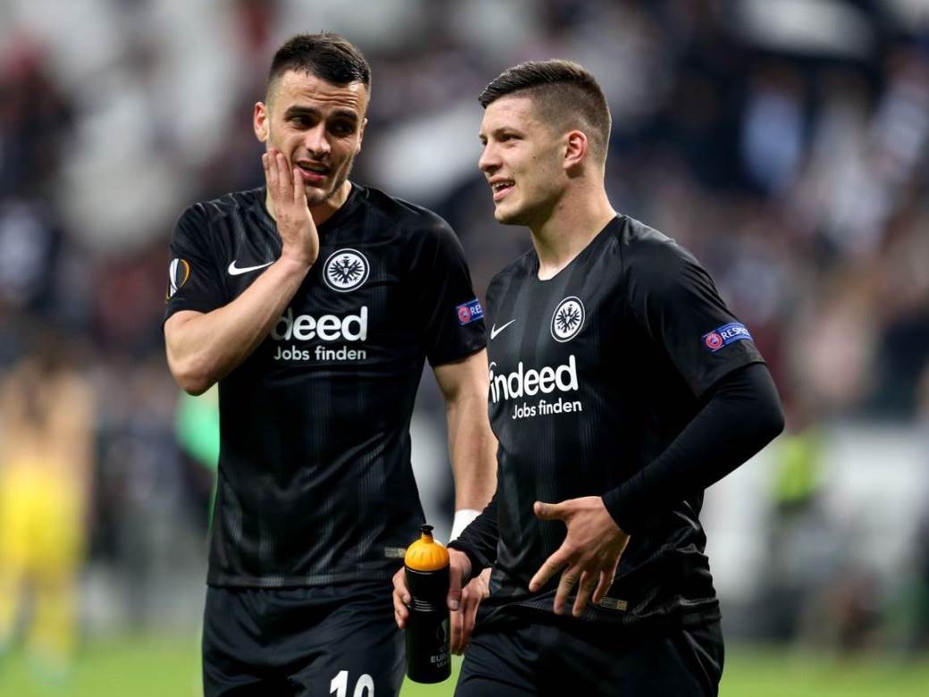  filip kostić štrajk ajntraht kazna 100 000 evra 