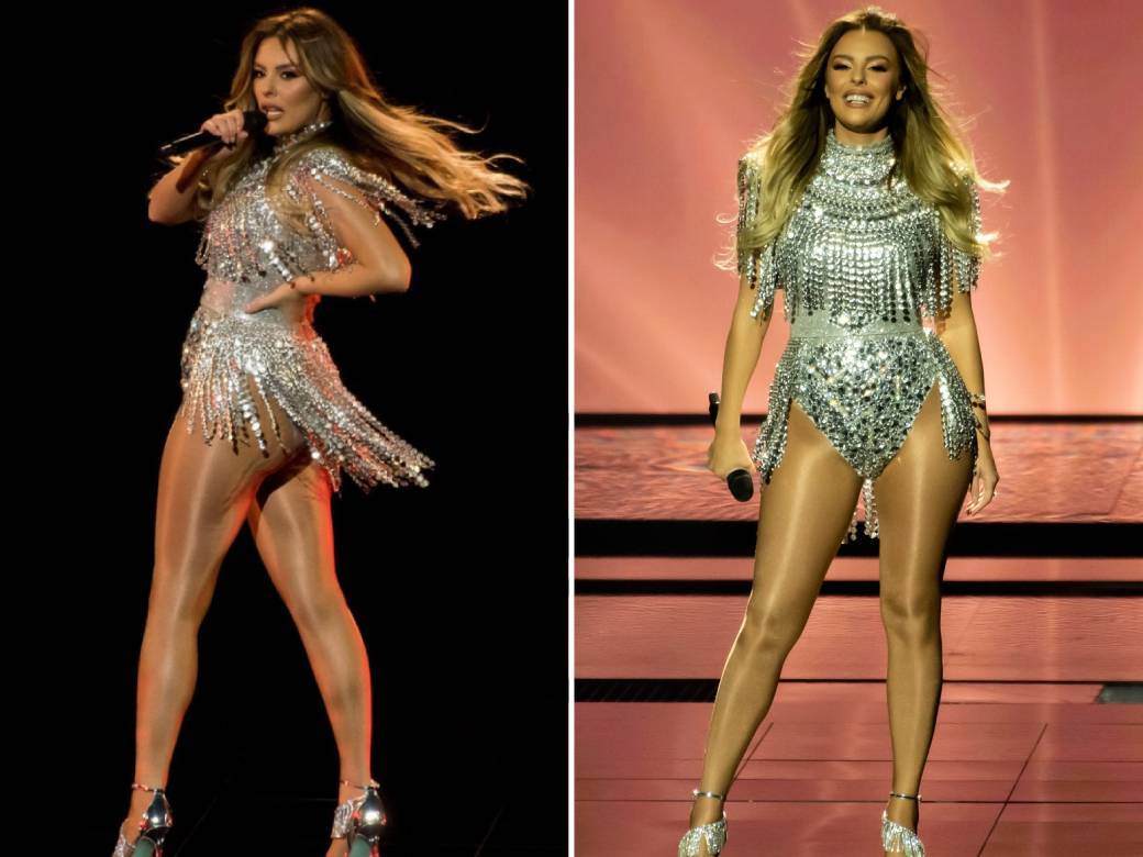  Albanka pokazala dvoglavog orla na Evroviziji (FOTO) 