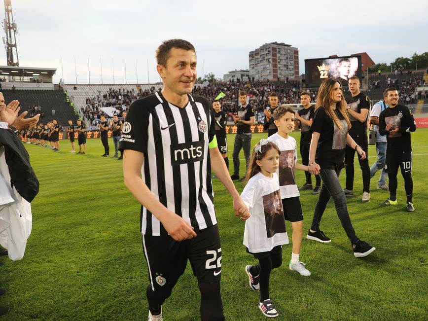 saša ilić oproštaj fk partizan 2019 