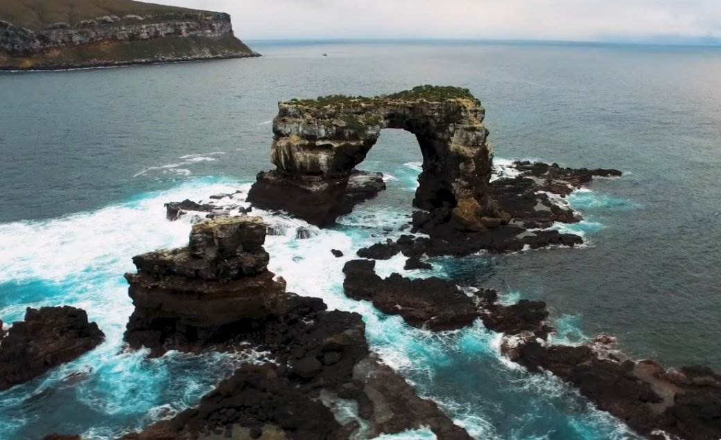  darvinov luk ostrvo galapagos srušen 