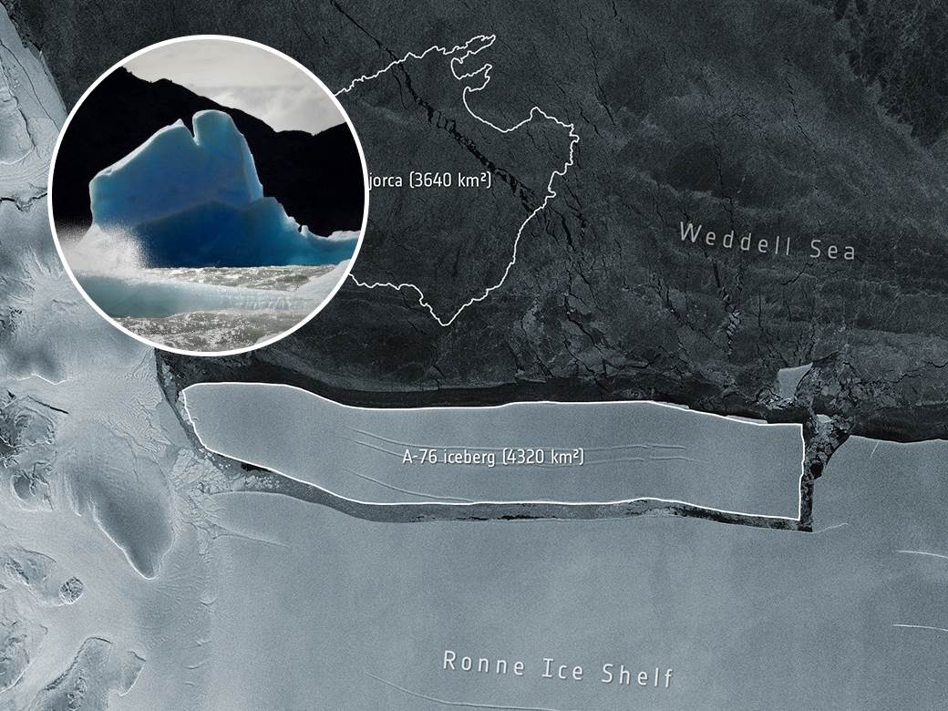  Odvojila se najveća santa leda na svijetu, evo šta bi se moglo desiti 