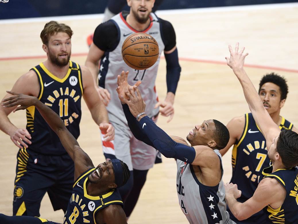  vašington indijana rasel vestbruk nba 