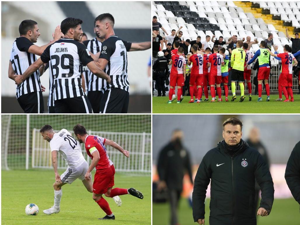  konferencijska liga premije pobjeda remi partizan čukarički vojvodina 