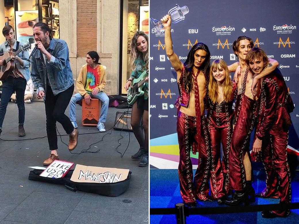  Italija eurosong maneskin 