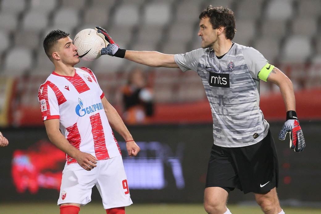crvena zvezda partizan finale kup srbije tuča 