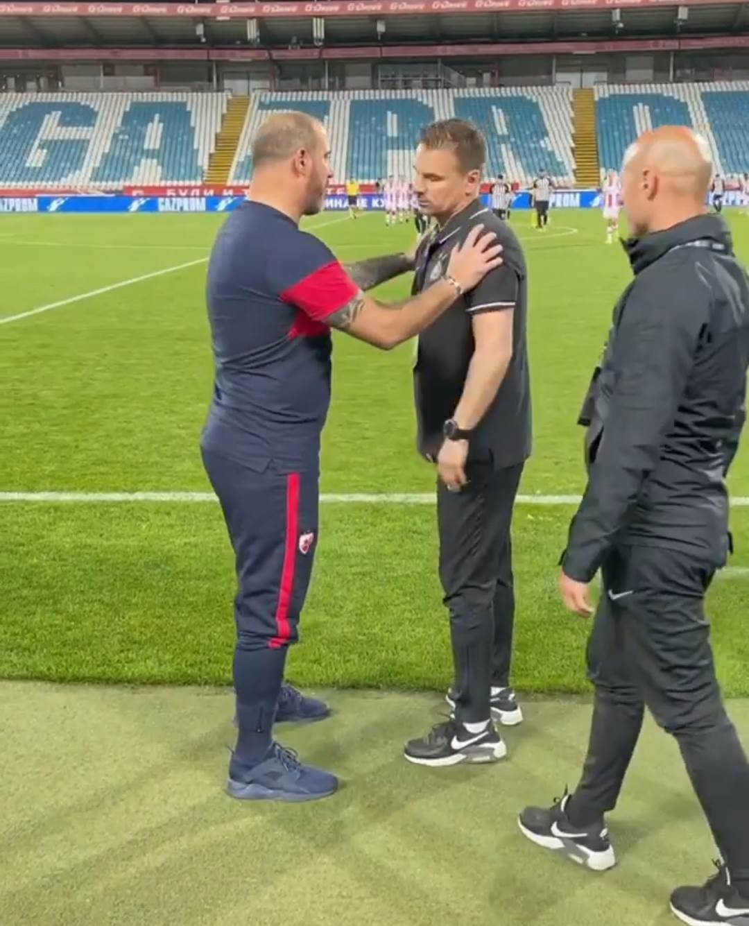  Pozdrav Stankovića i Stanojevića u finalu kupa Srbije 