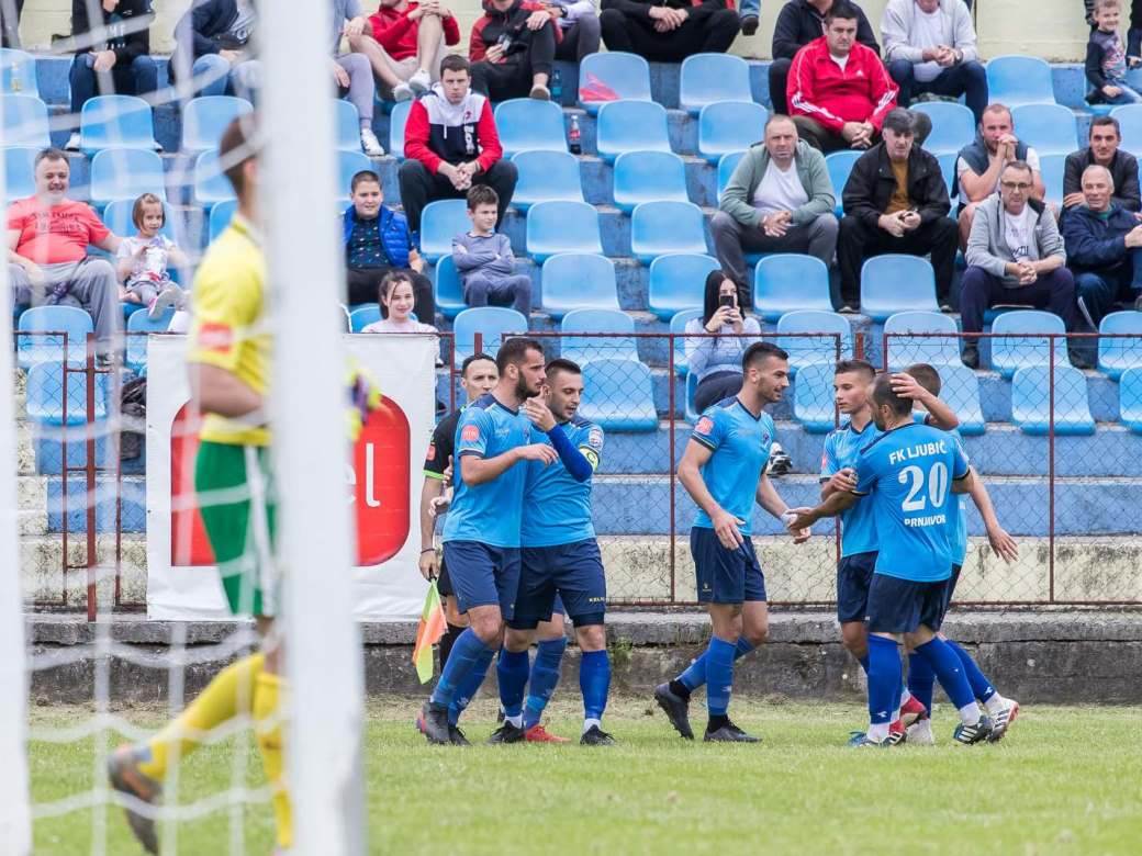  prva liga rs 30 kolo rezultati modriča ljubić 2-3 