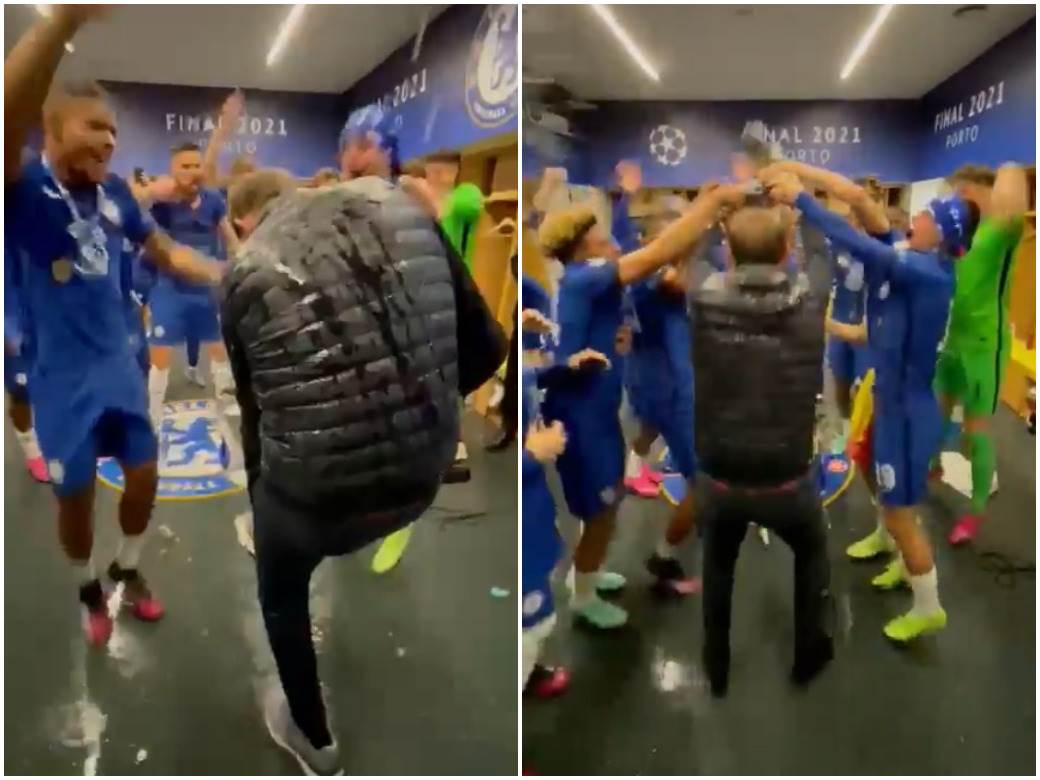  patike-tomas-tuhel-poklon-pari-sen-zermen-igraci-pili-sampanjac-iz-patika-video 