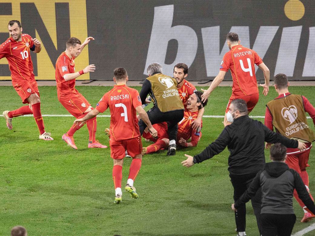  makedonija dres euro pobuna navijači 