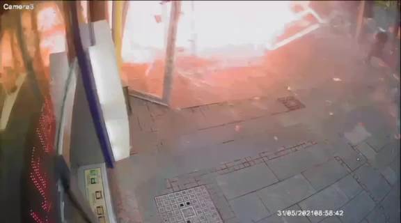  eksplozija plina u beogradu, snimak 