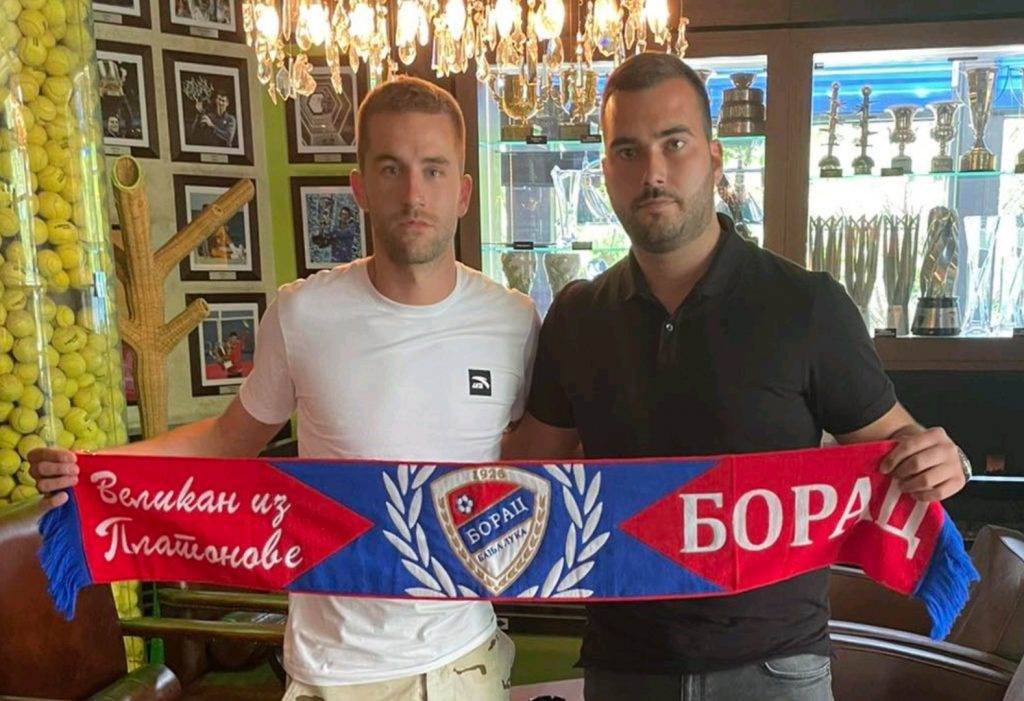 fk borac novi član milan vušurović 