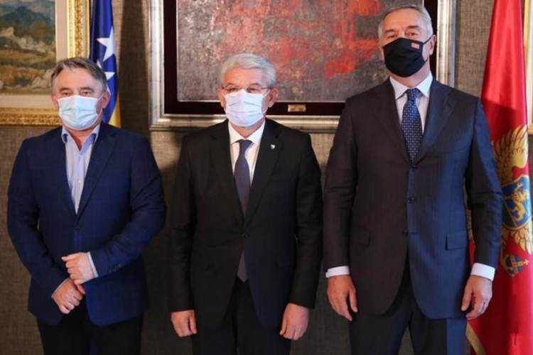  Džaferović i Komšić sa Đukanovićem 