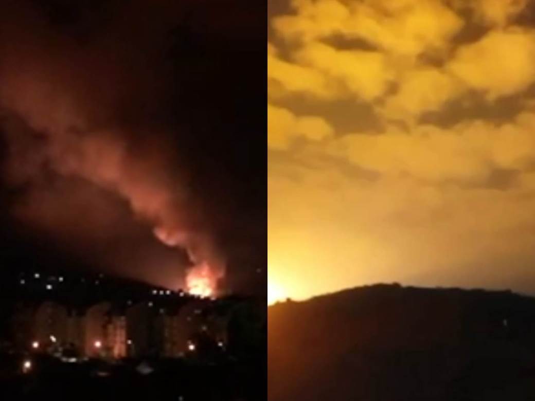  Stravični snimci iz Čačka - eksplozije, požar i nesnosan smrad! (VIDEO) 