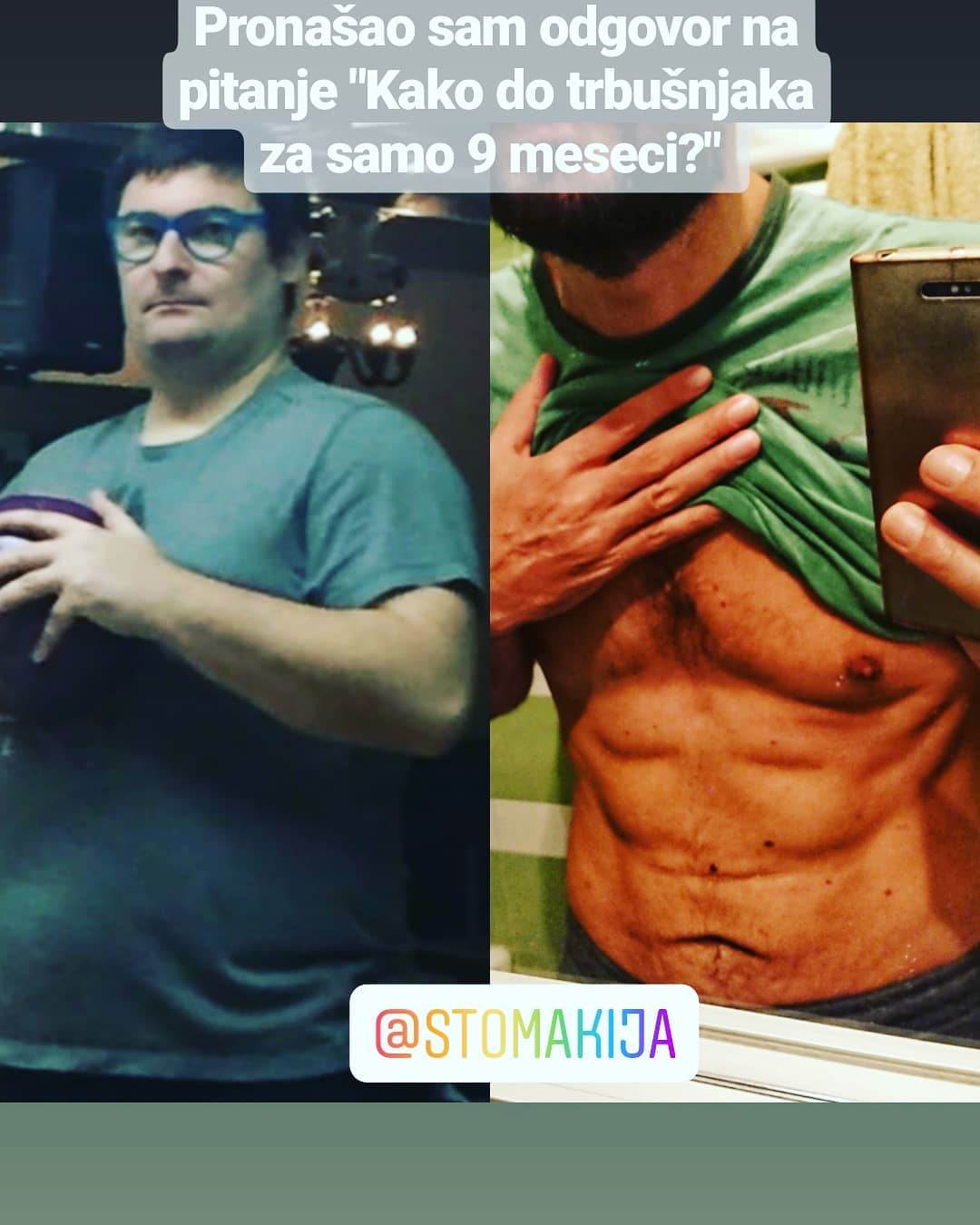 Milan Kaćanski, smršao 60 kilograma 