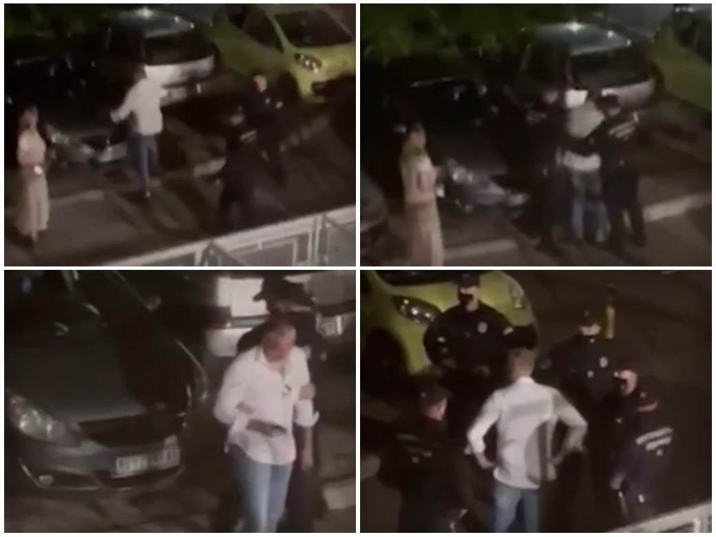  Novi snimak incidenta sa Čedom Jovanovićem: Pogledajte kako je šutirao automobil (VIDEO) 