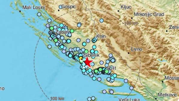  zemljotres šibenik 