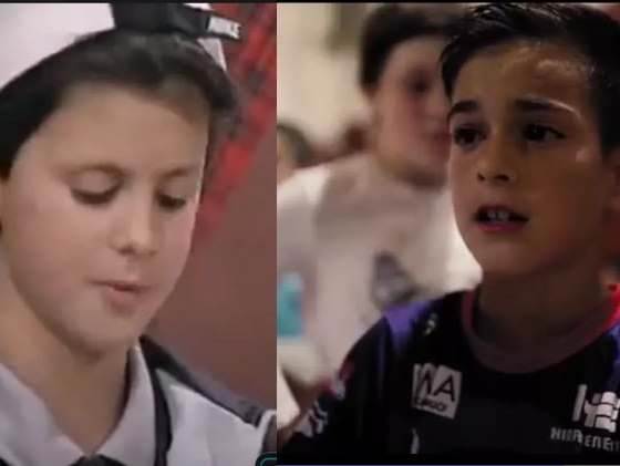  Mondo na treningu najmlađih rukometaša rk borac video 