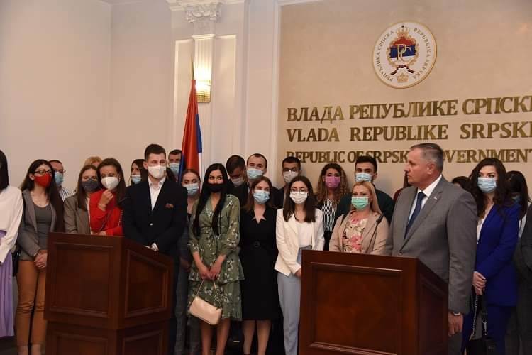  Studenti na prijemu kod Viškovića 