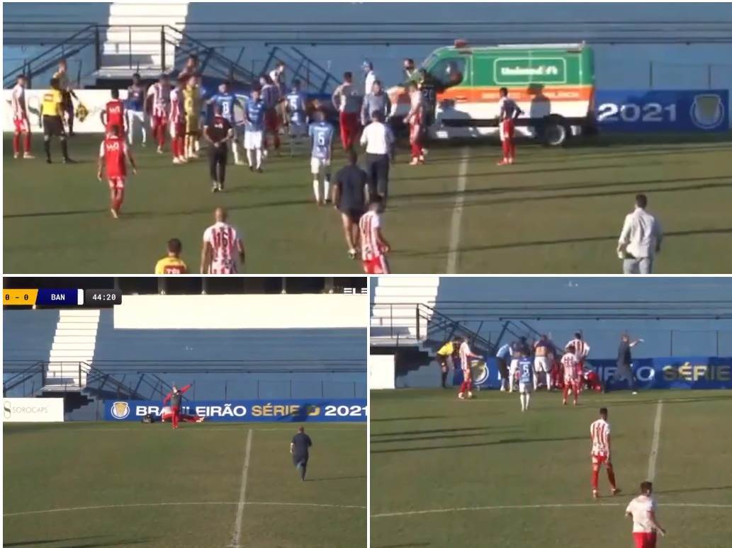  brazilski fudbaler kolabirao na terenu 