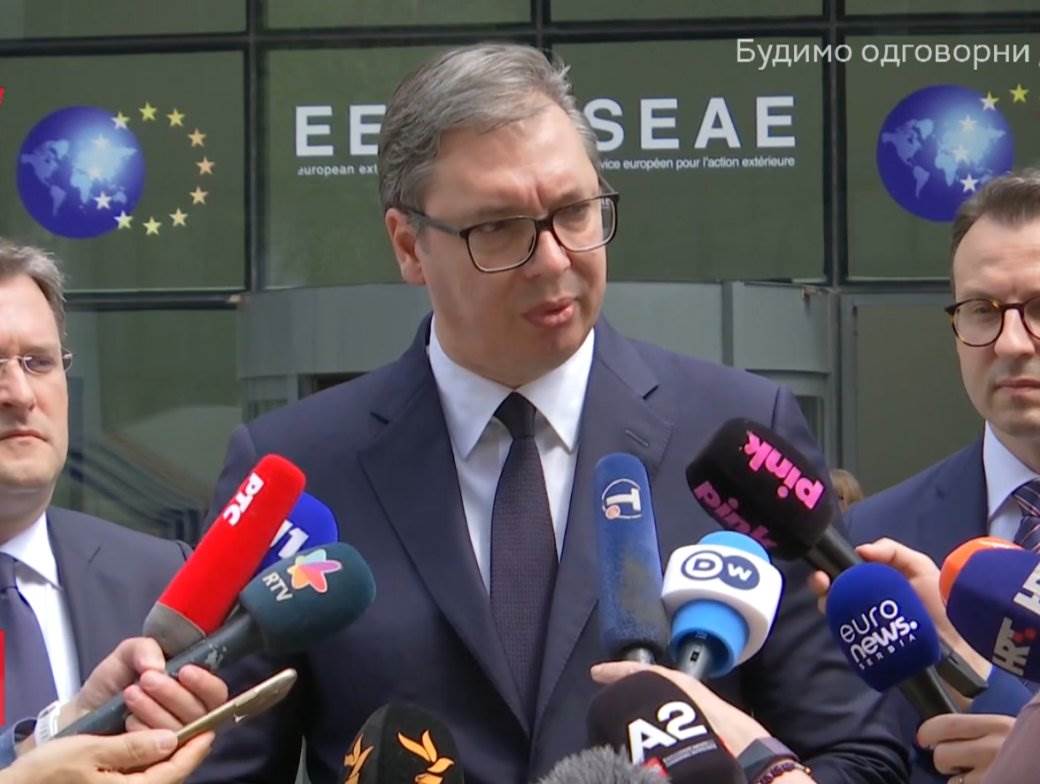  Vučić i Kurti se sastali u Briselu 