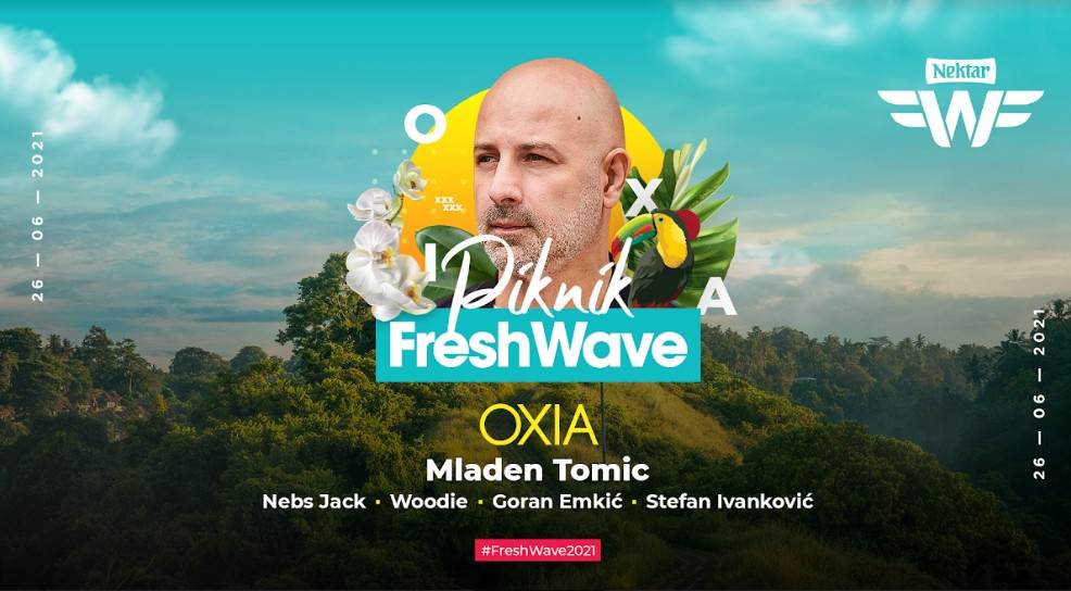  OXIA na Fresh Wave Pikniku 26. juna! 