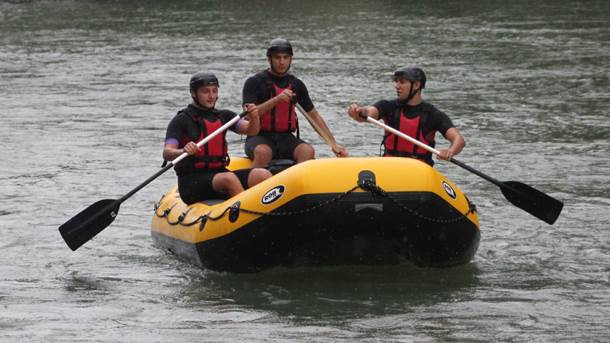  Učesnici rafting regate stigli u Šabac  