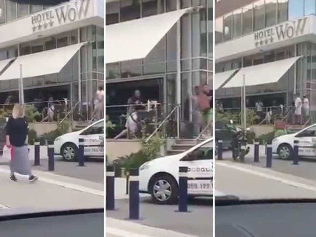  Tuča u centru Budve: Poletjela stolica, uslijedila opšta "makljaža" 