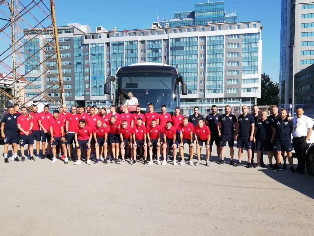  fk borac pripreme slovenija 