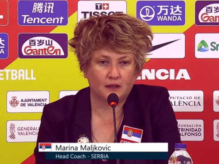  marina maljković poslije pobjede srbije nad crnom gorom 