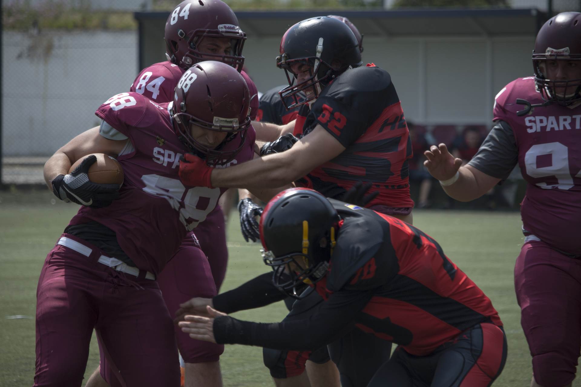  kaf spartans sarajevo šampioni bih u američkom fudbalu 