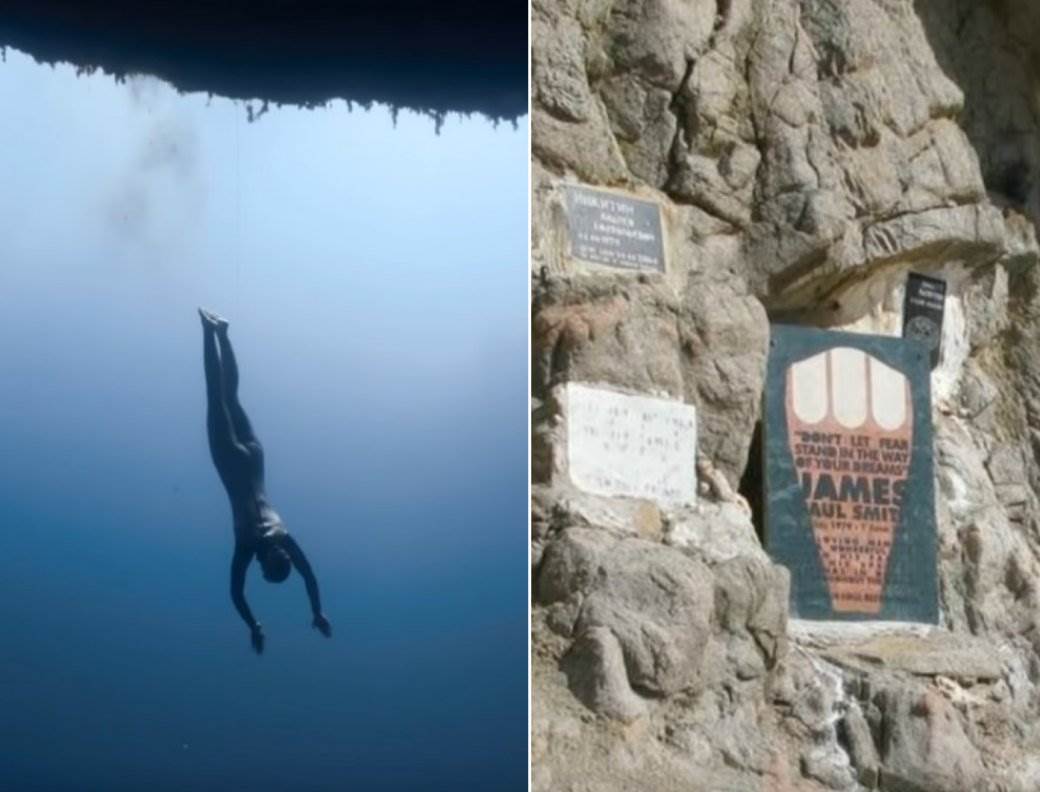  Velika plava rupa Egipat ronioci 