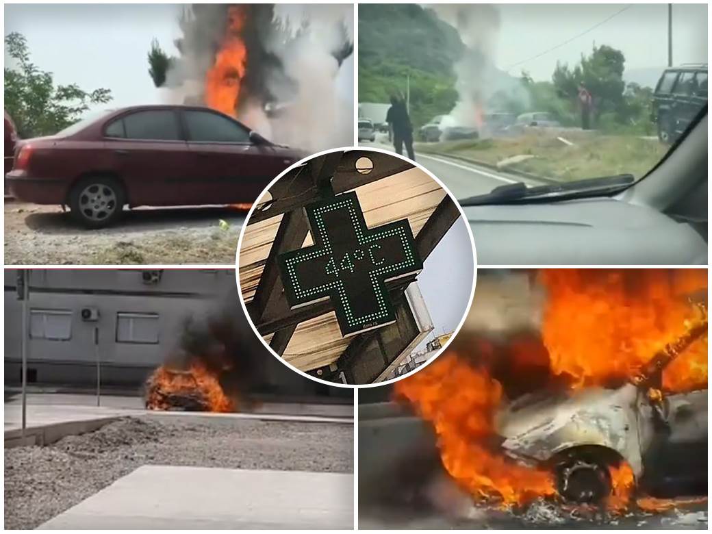  zapalio se automobil crna gora 