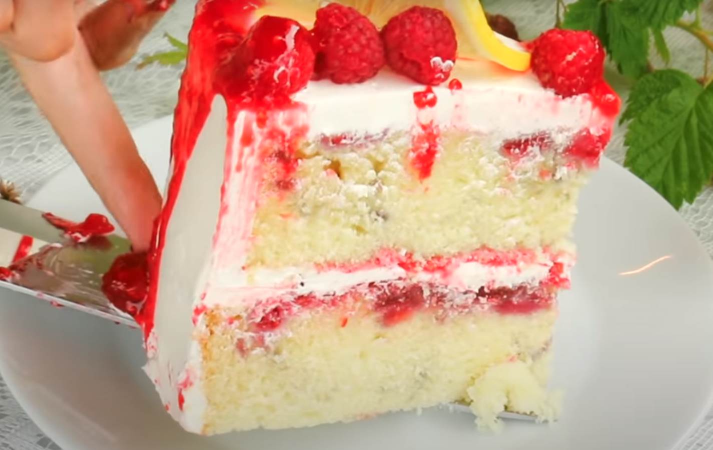  Brza torta sa malinama recept 