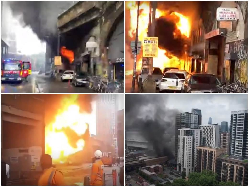  Požar u Londonu video 