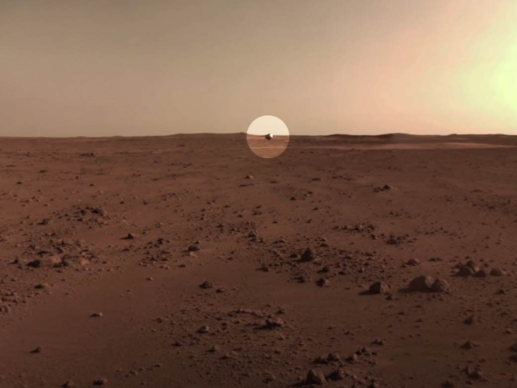  Kineski rover snimak Marsa video 