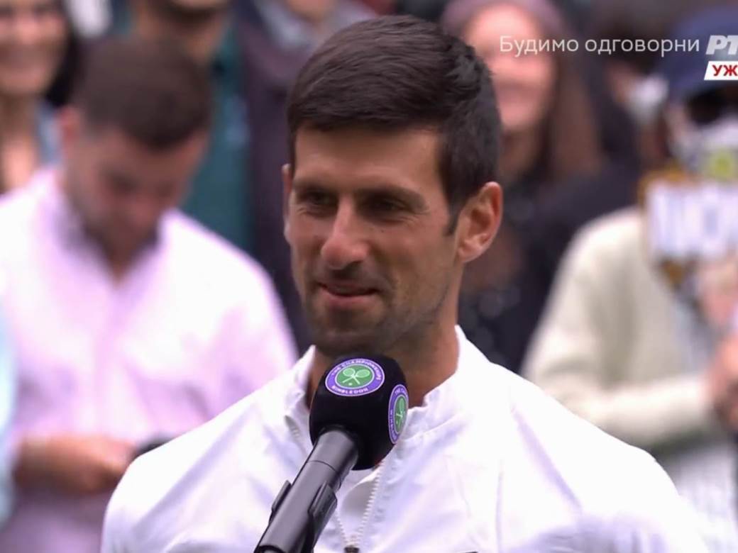  novak đoković nakon pobjede protiv kevina andersona 