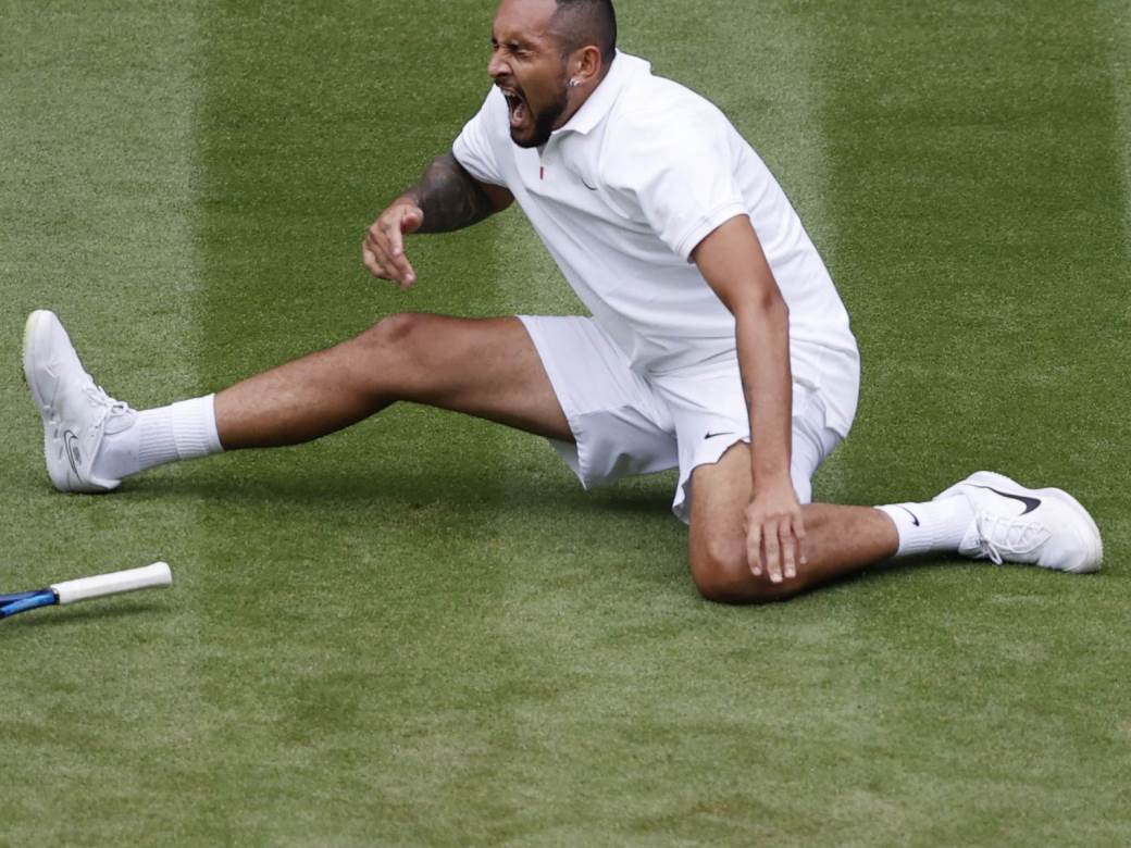  nik kirjos muči se na vimbldonu, jedva prošao u drugo kolo 