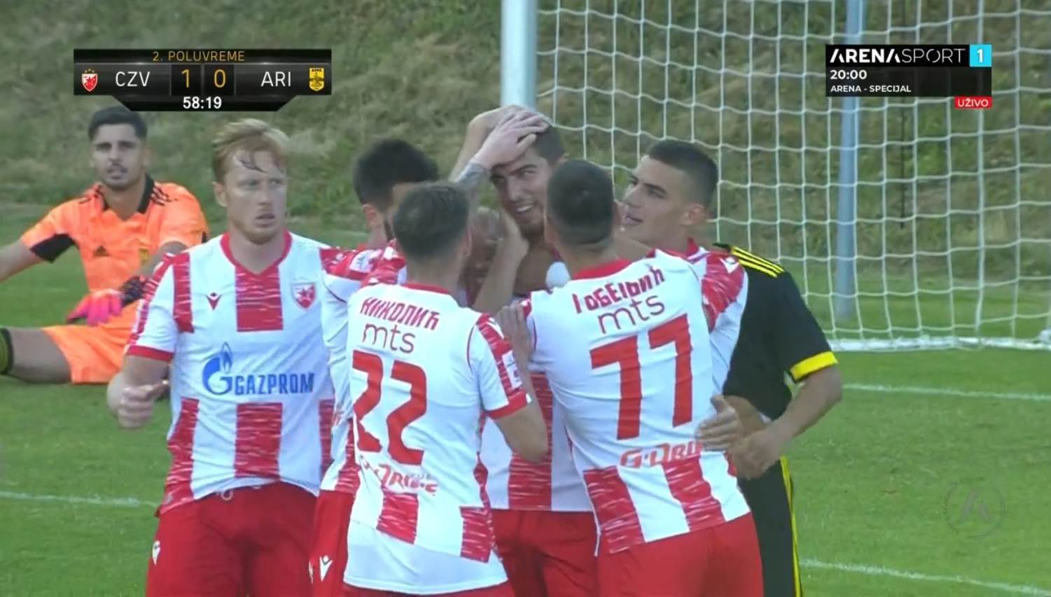  crvena zvezda aris 2 1 pripreme 