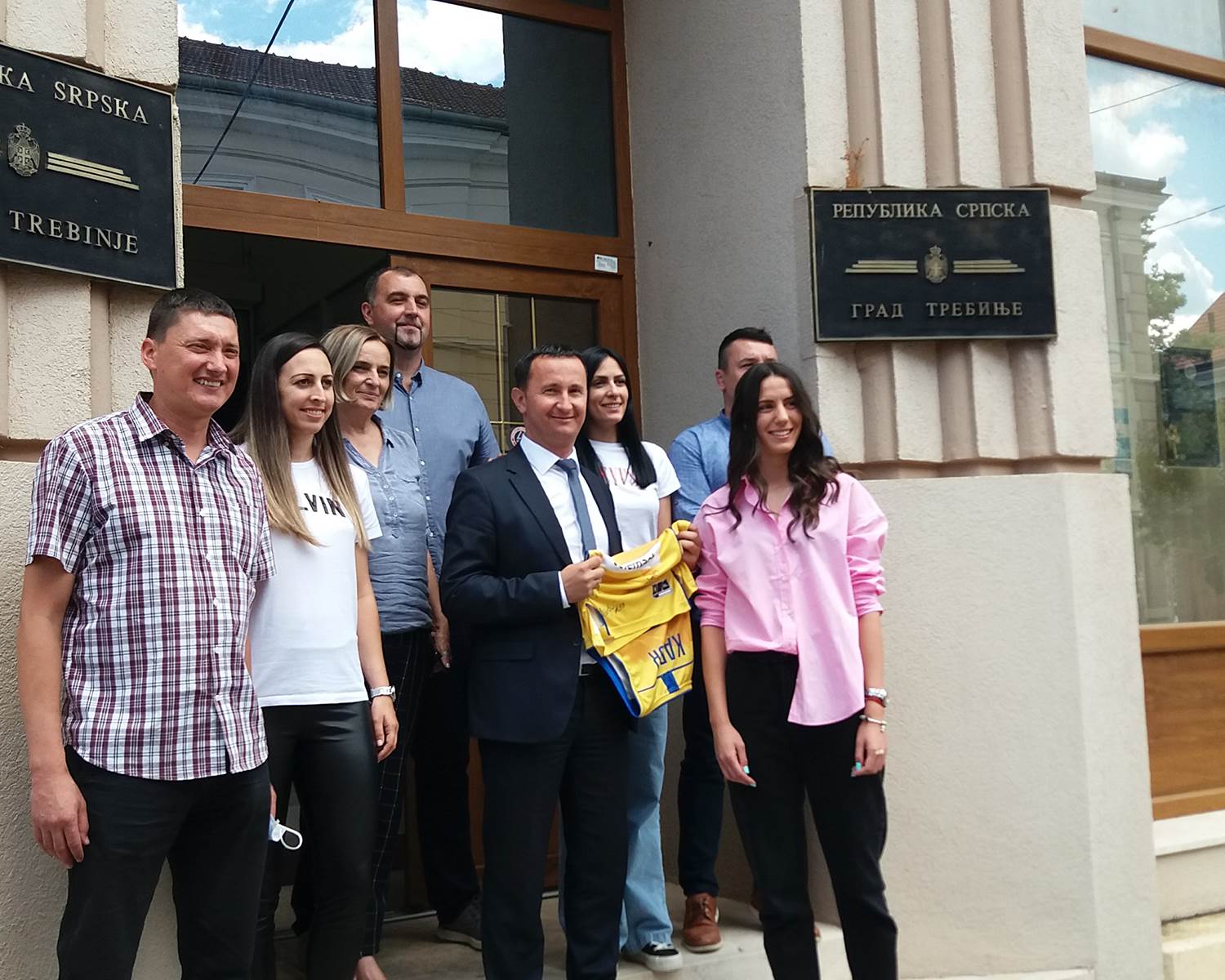  trebinje košarkašice doček 