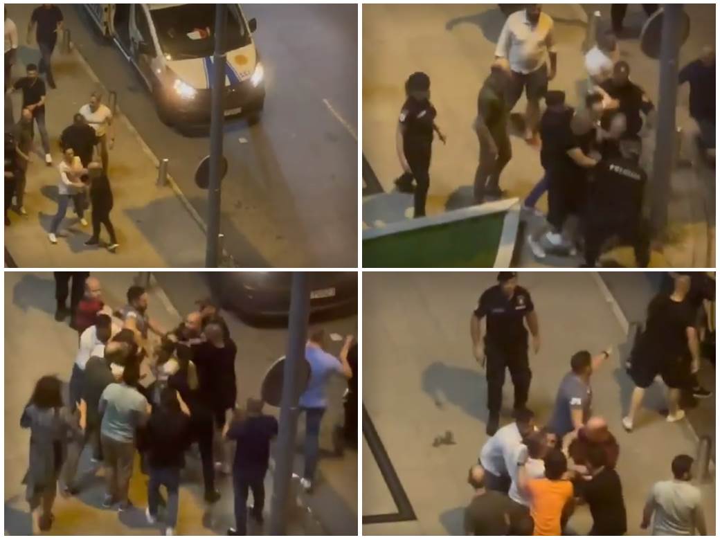  Tuča ispred kafića u Podgorici 