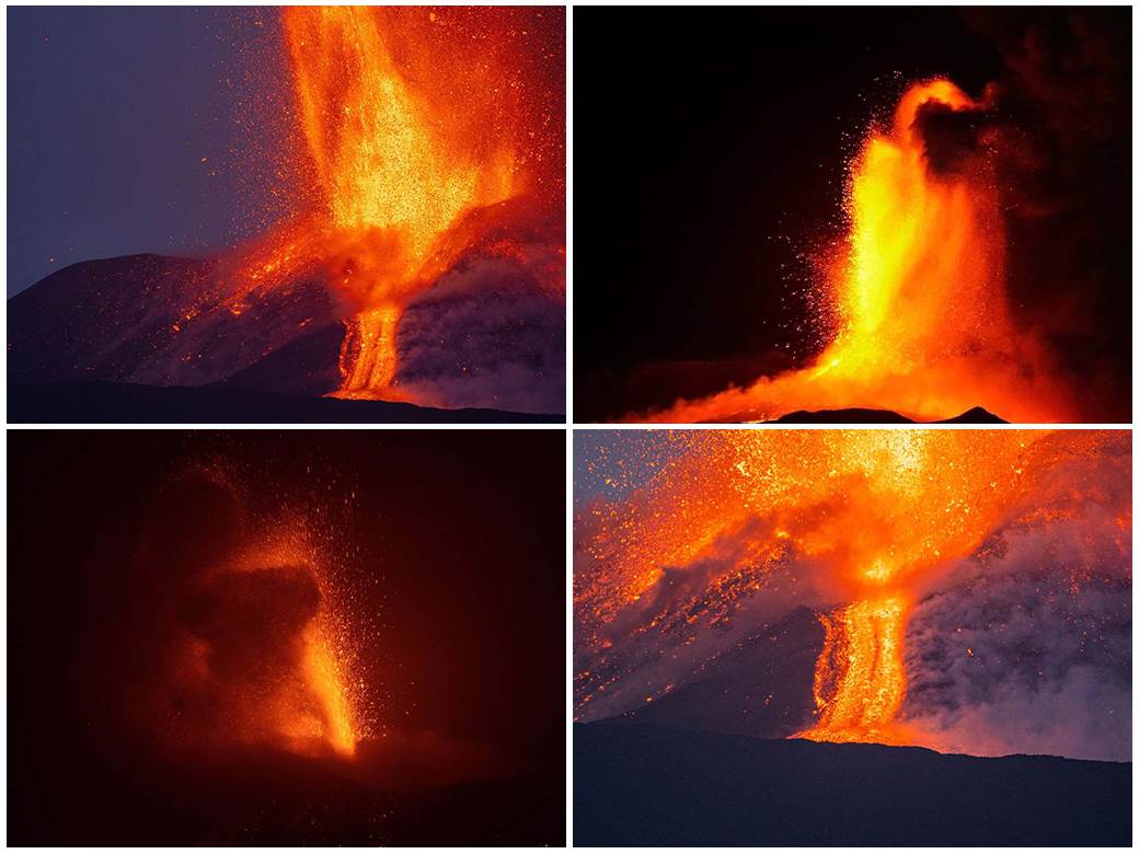  Etna erupcija 
