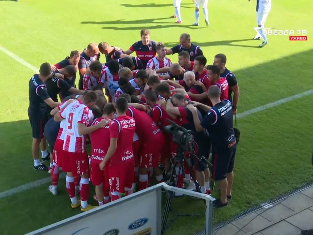  crvena zvezda - arđeš 3:0, pripremna utakmica 