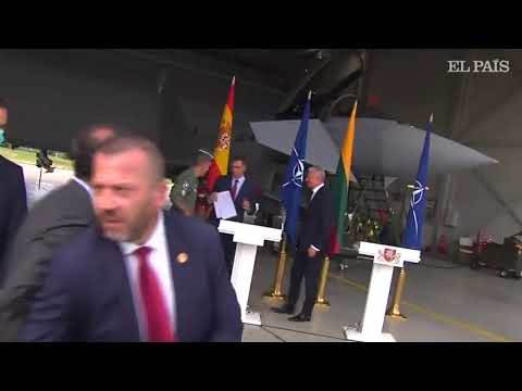  Prekinuta konferenciju premijera Španije i predsjednika Litvanije (VIDEO) 