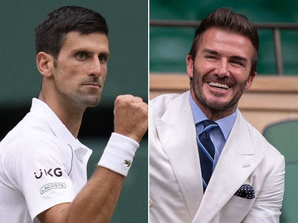  dejvid bekam gleda novaka đokovića na vimbldonu 