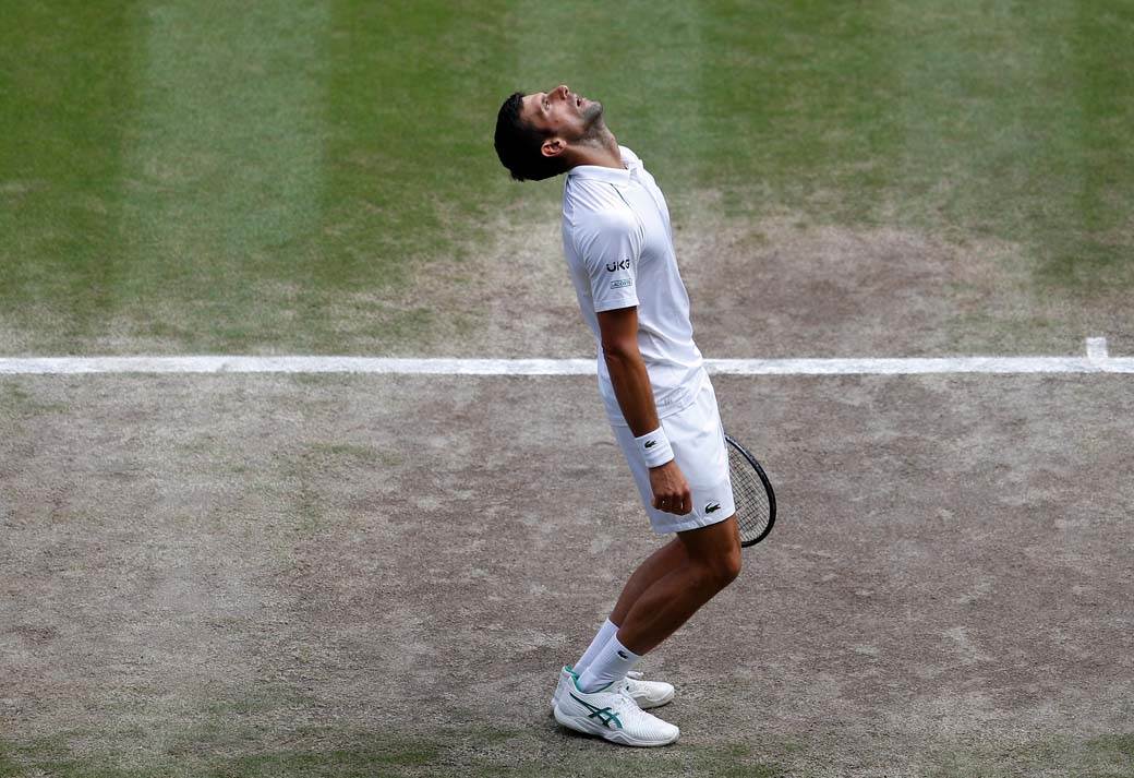  vimbldon novak đoković mateo beretini 