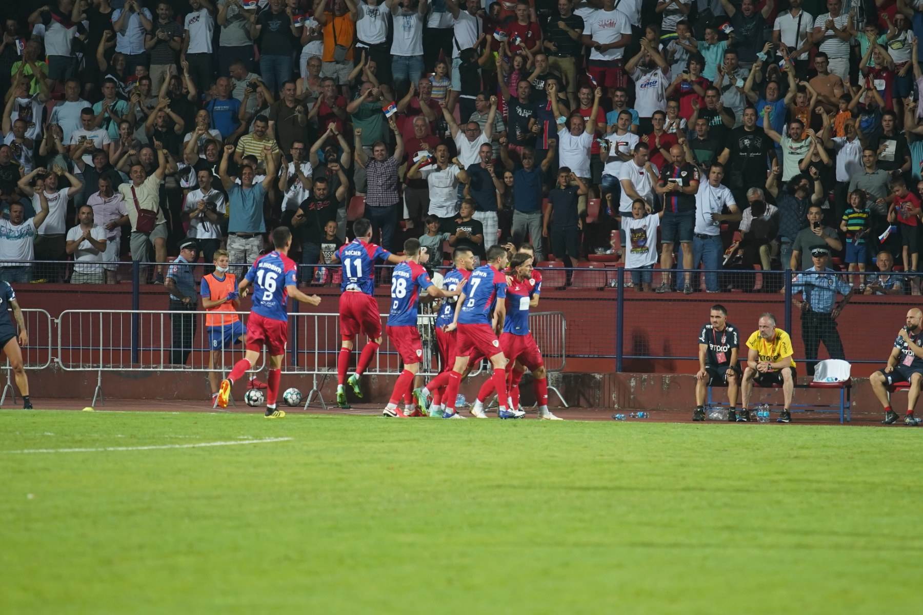  borac - kluž 2:0, golovi stojan vranješ, panajotis moraitis video 