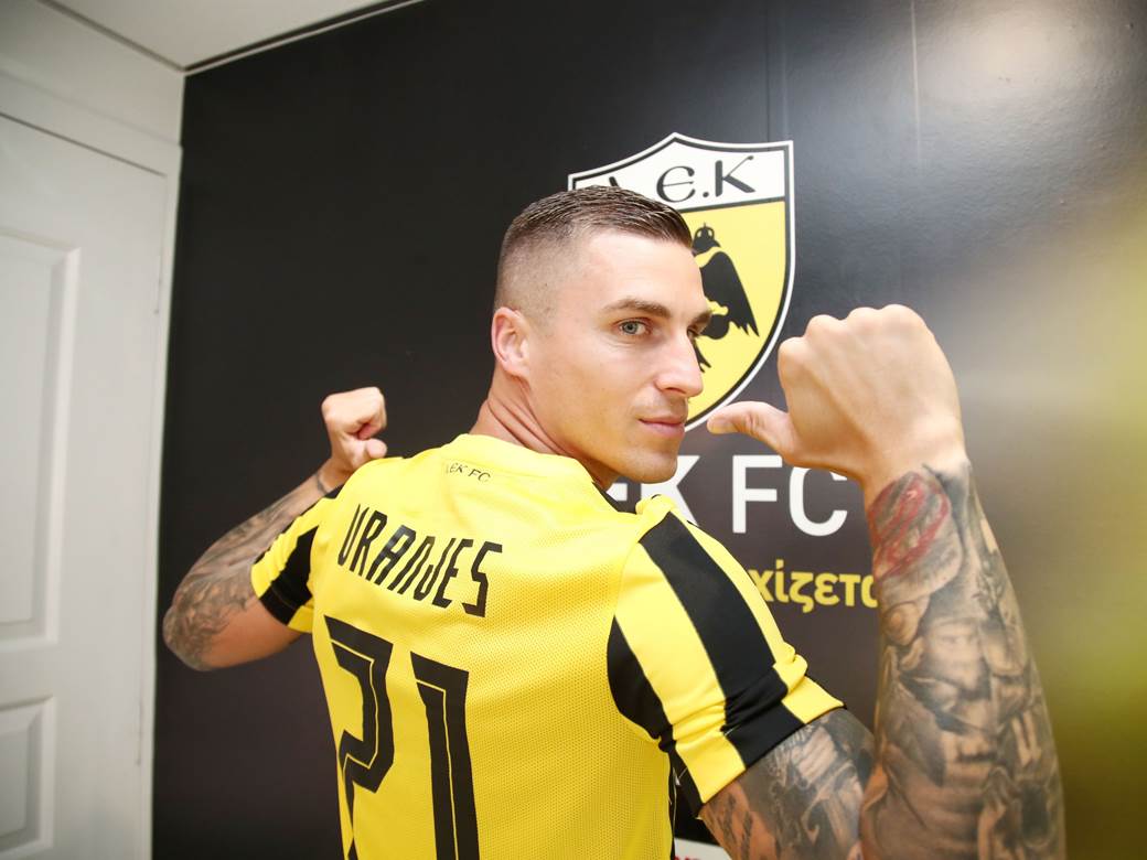  Ognjen Vranješ Instagram podrška navijačima AEK-a 